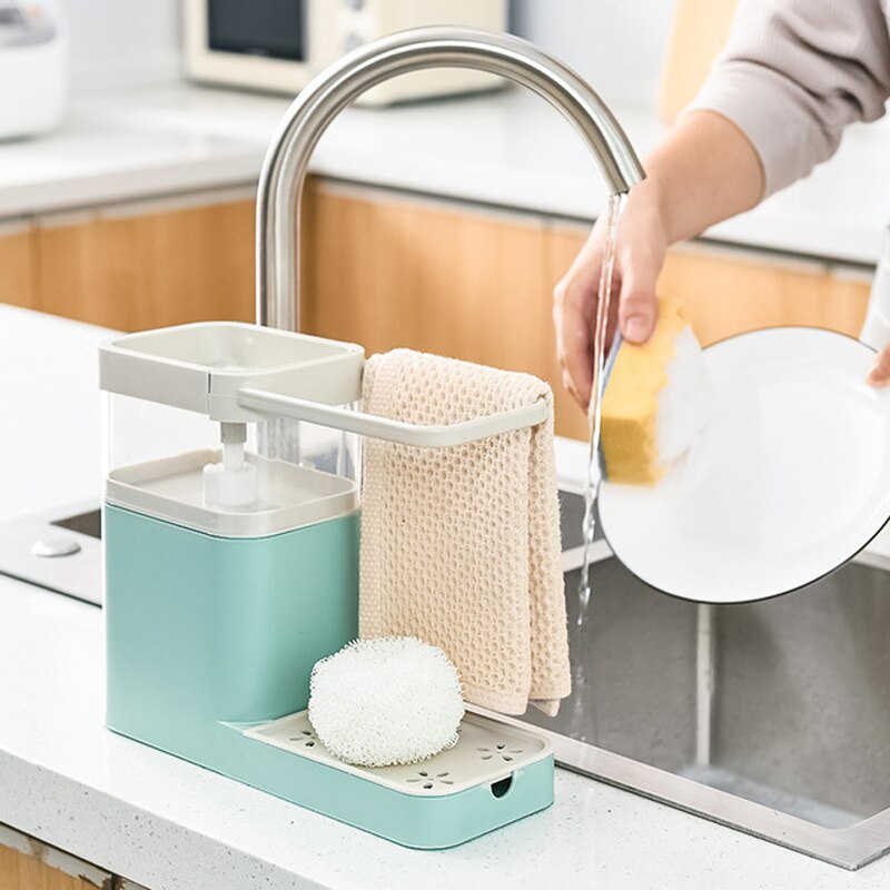 BowLift | Kitchen Cloth Hanger Soap Dispenser
