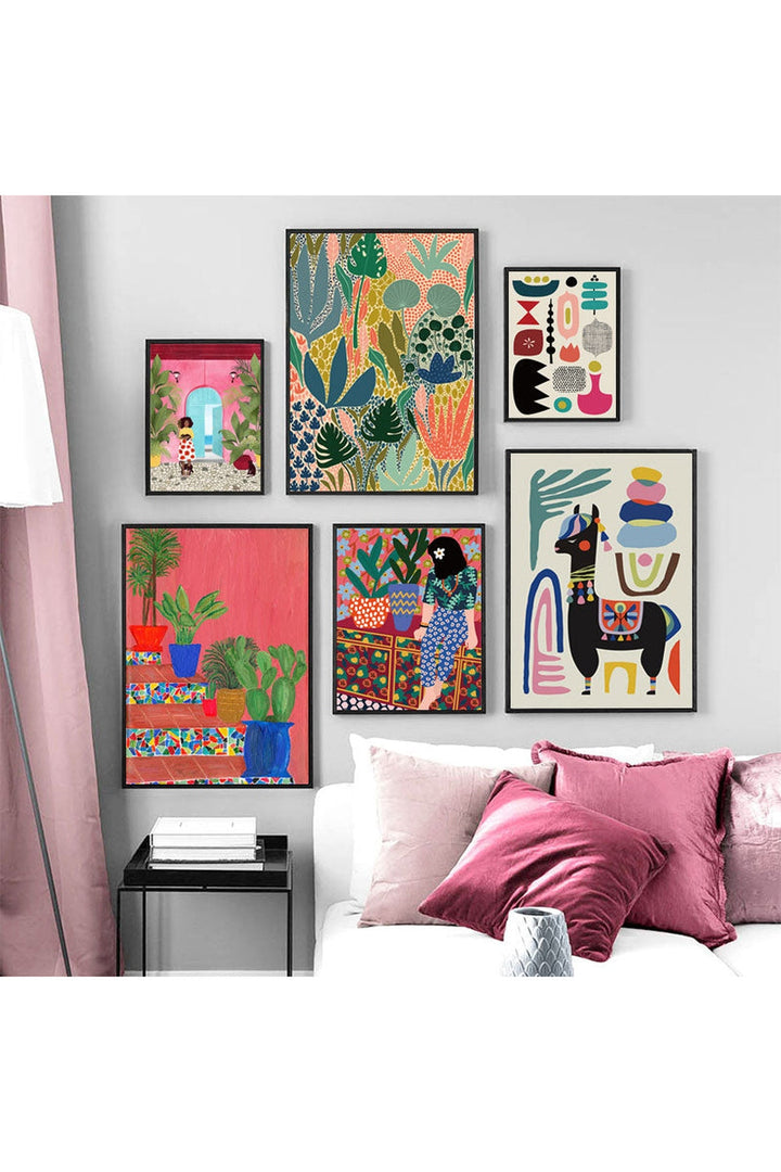 Abstract Art Canvas Poster | Bowlift