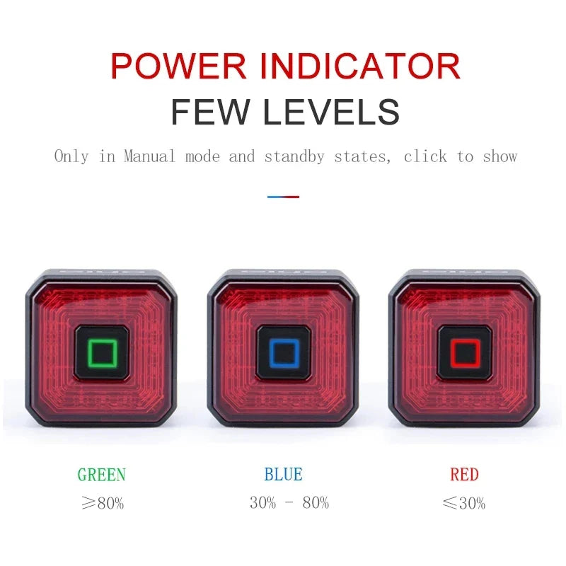 BowLift | USB Smart Bicycle Brake Tail Light