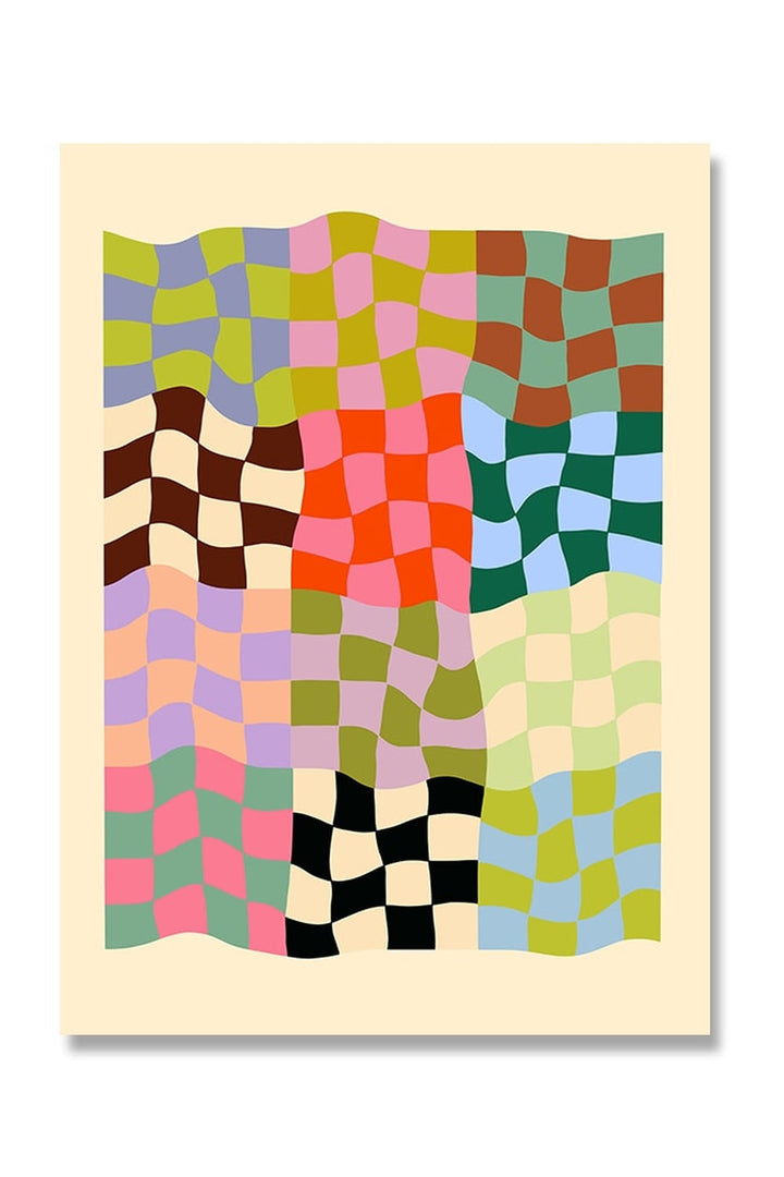 ribbed canvas poster | Bowlift