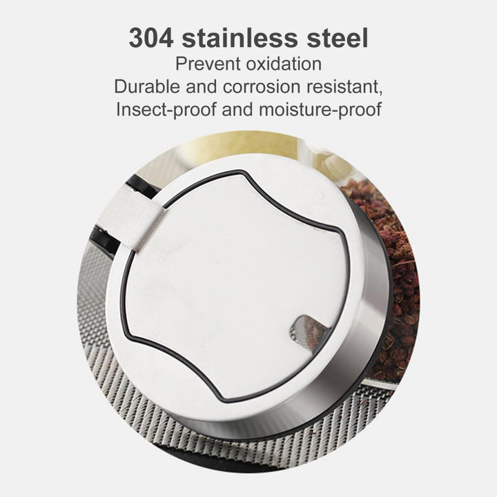 BowLift | Moisture Proof Elegant Glass Seasoning Storage Jar