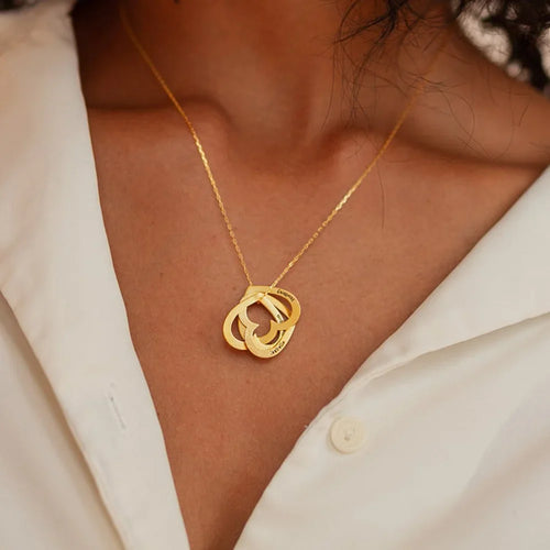 BowLift | Personalized Heart Stack Necklace