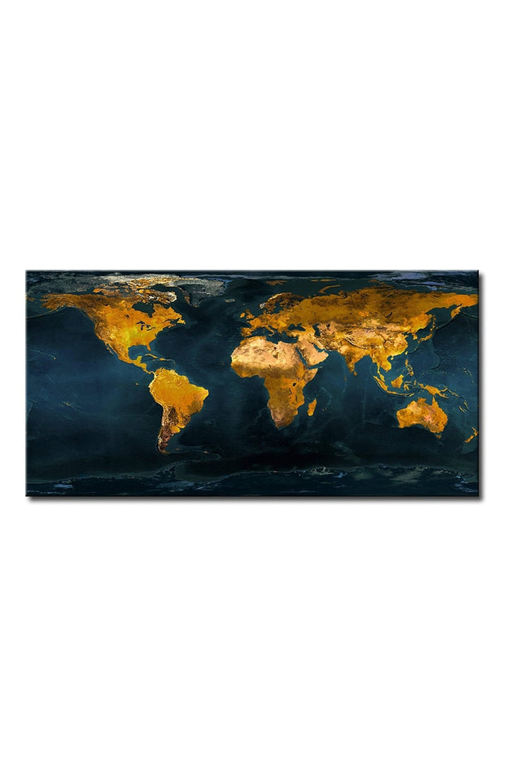 Akademia World Map Canvas | Bowlift