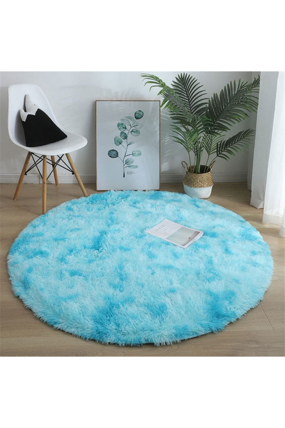 Rainbow Fluffy Carpet | Bowlift