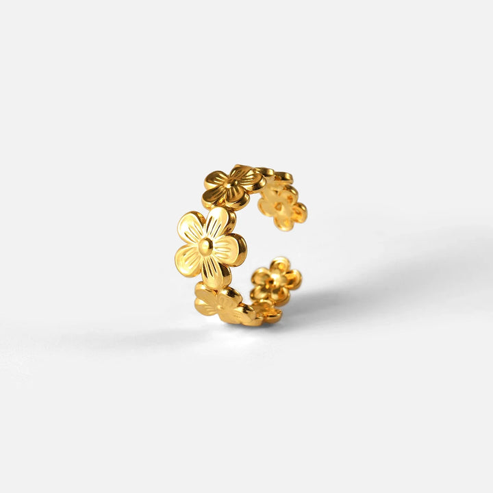 BowLift | Dainty Floral Wrap Ring