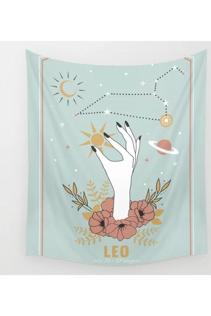 Sign-Themed Wall Tapestry | Bowlift