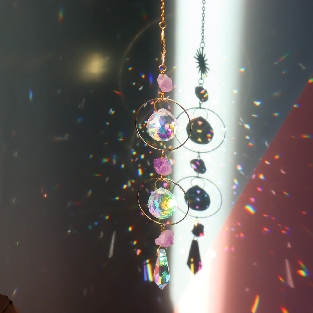 BowLift | Dream Combo Symphony Crystal Wind Chime Moon Sun Catcher