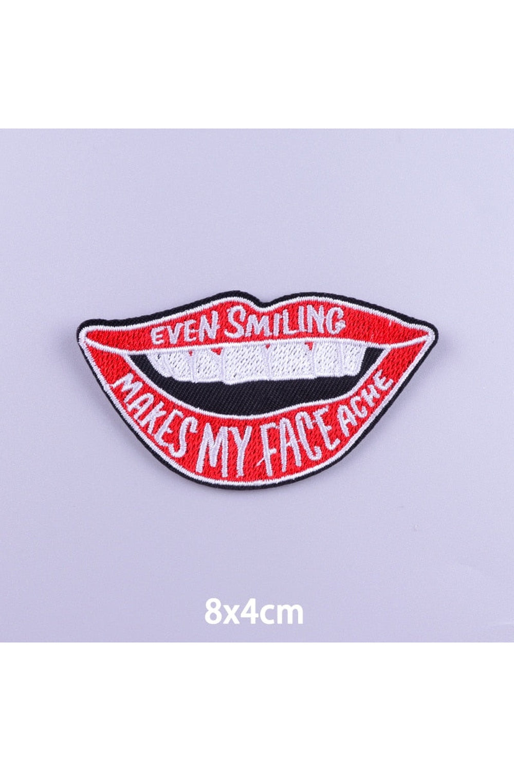 Cartoon embroidered patch | Bowlift
