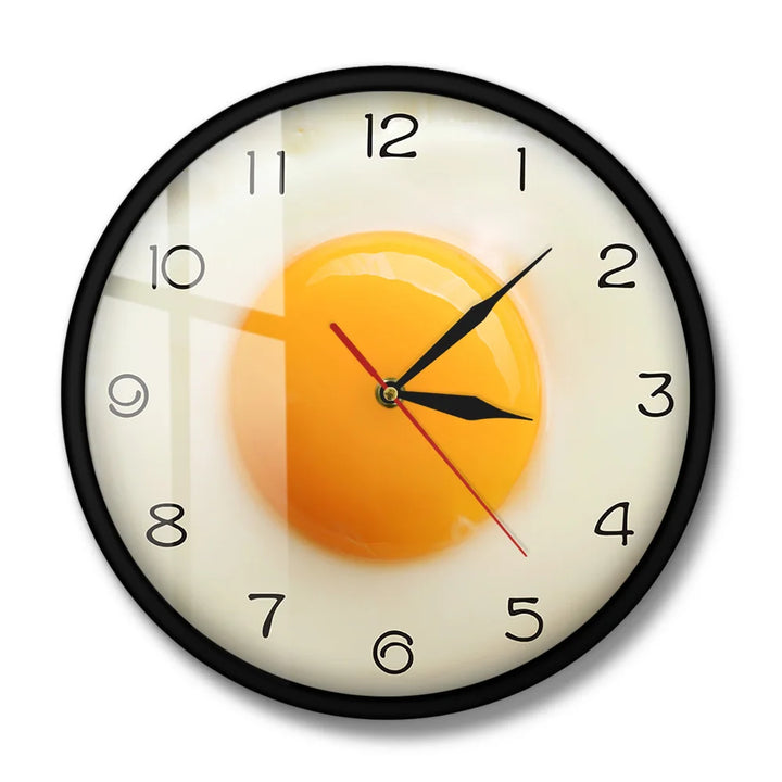 SunnySide Clock - Unique 3D Kitchen Wall Clock Bowlift