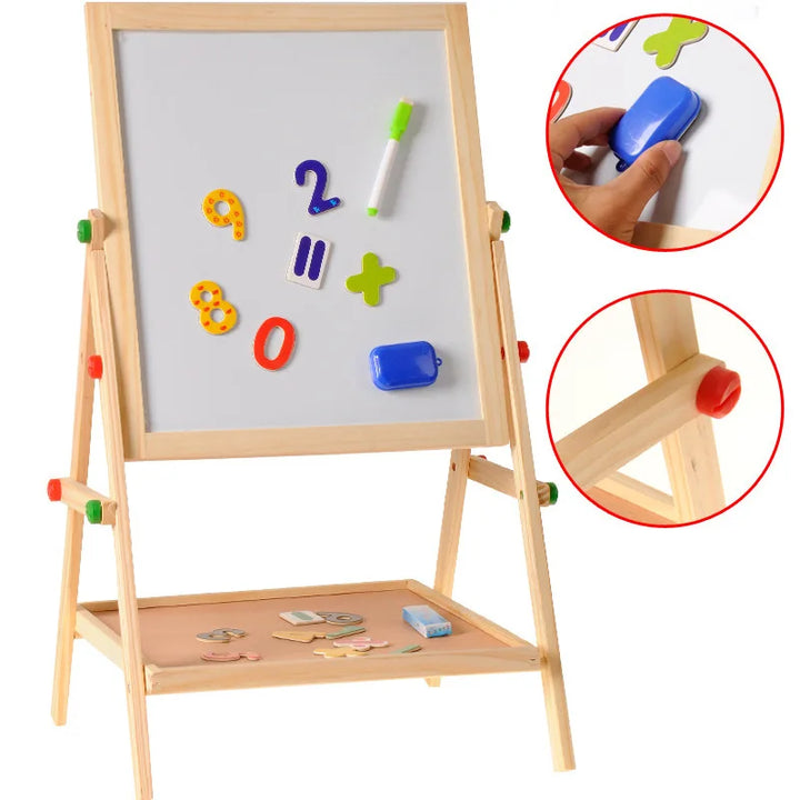 ArtMaster CreativeEase - Double-Sided Professional Art Easel Bowlift