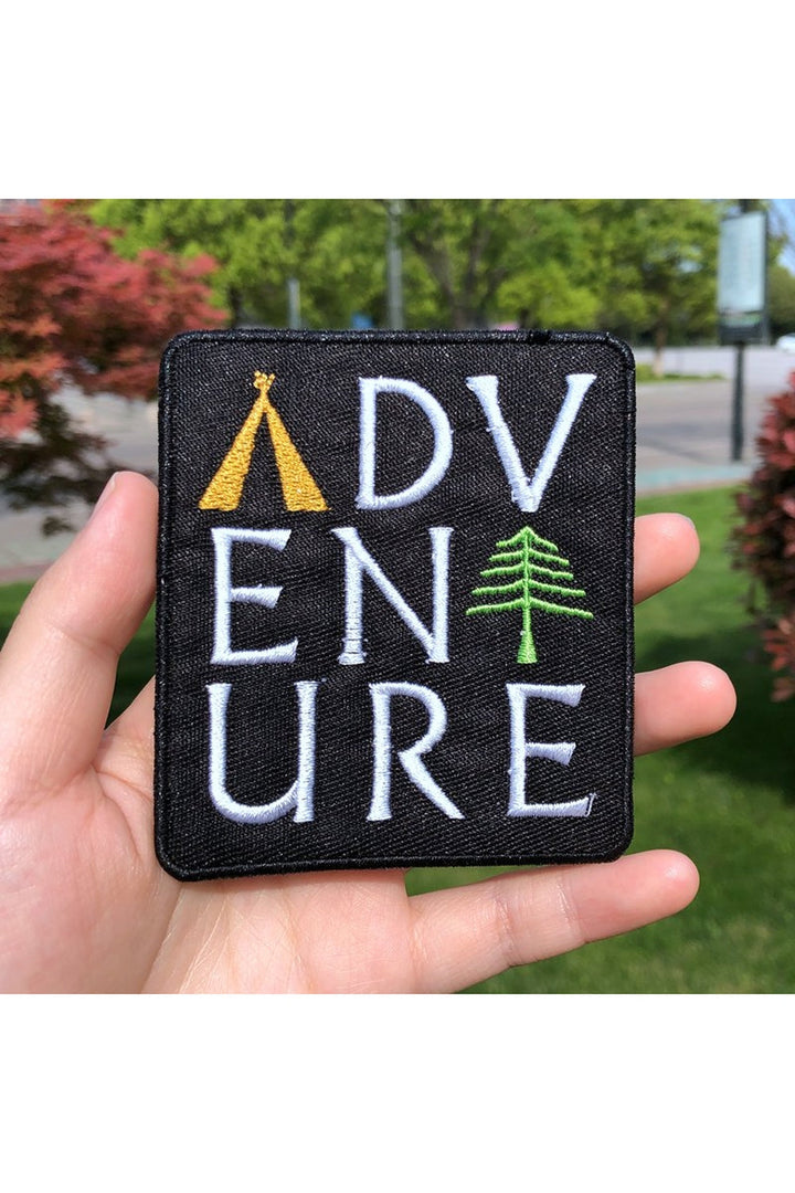 Adventure Embroidered Patches | Bowlift