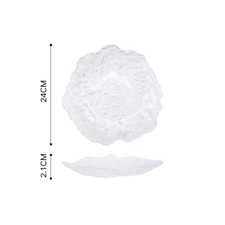 BowLift | Nordic Frozen Style Glass Plates