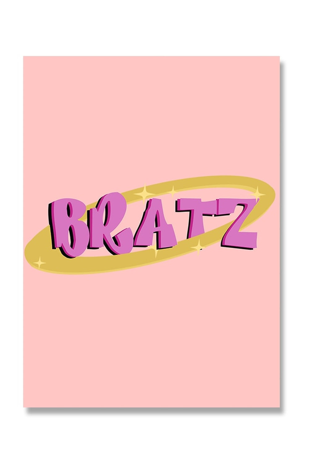 Pink Abstract Canvas Poster | Bowlift
