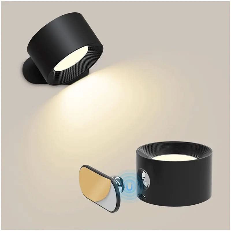 BowLift | 360° Wall Lamp – Wireless, USB rechargeable & 3 brightness levels for flexible lighting