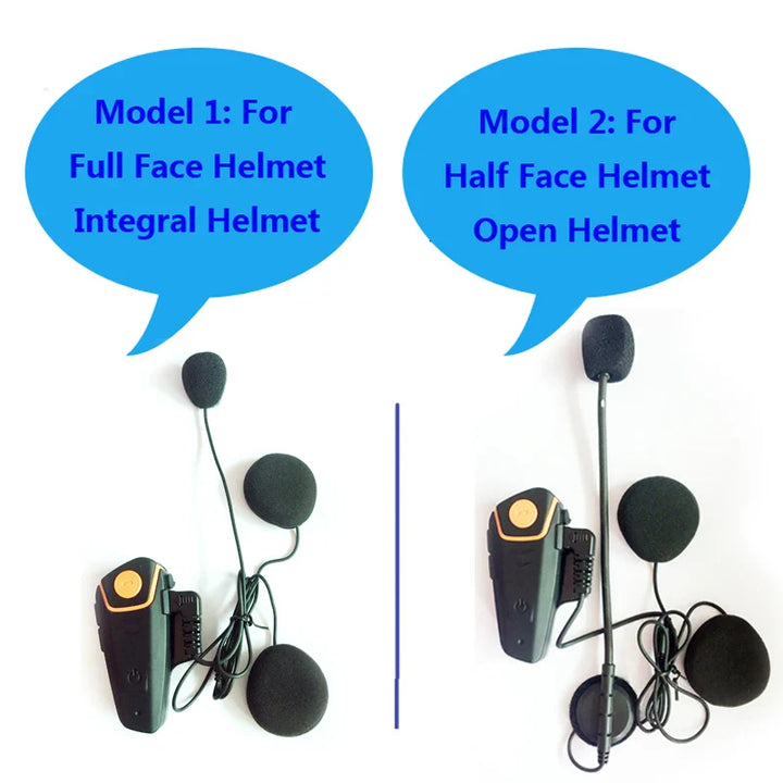 BowLift | Waterproof Bluetooth Motorcycle Intercom with FM & 1000M Range – RoadLink