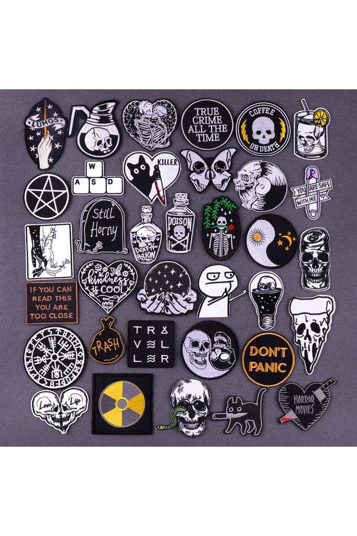Theme embroidered patches | Bowlift
