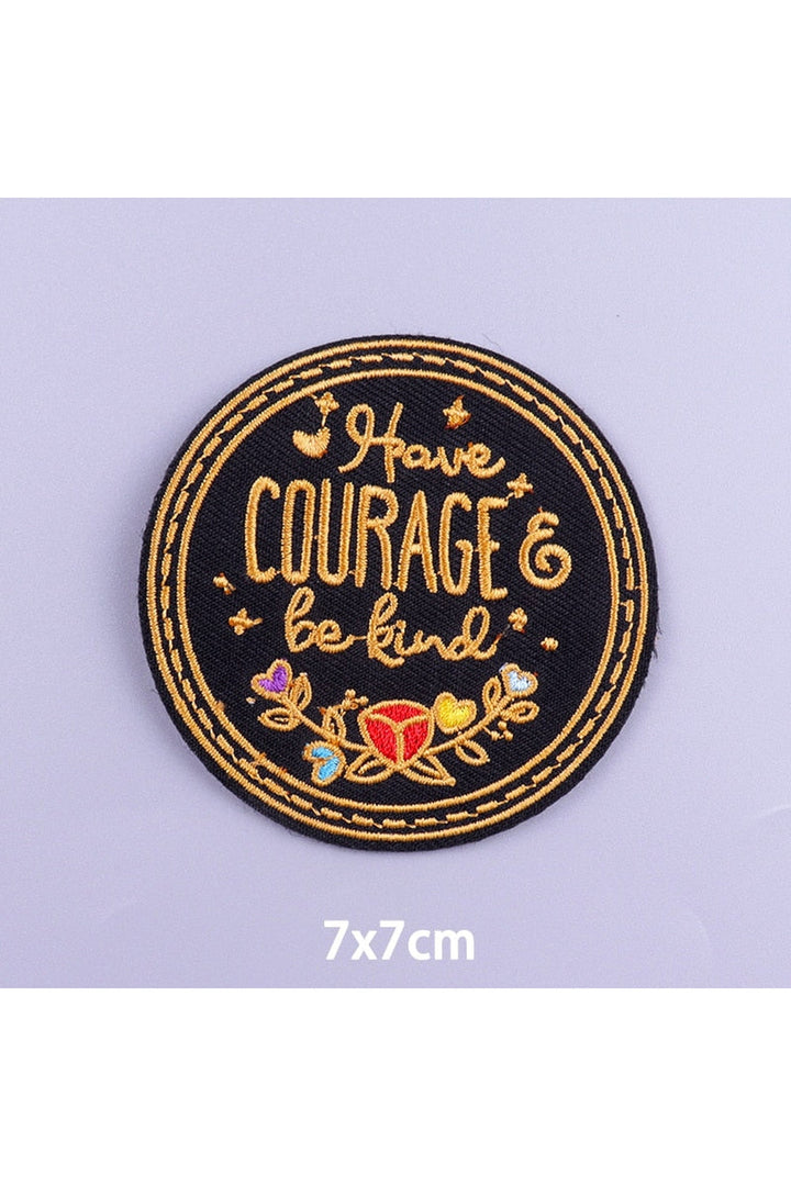 Cartoon embroidered patch | Bowlift