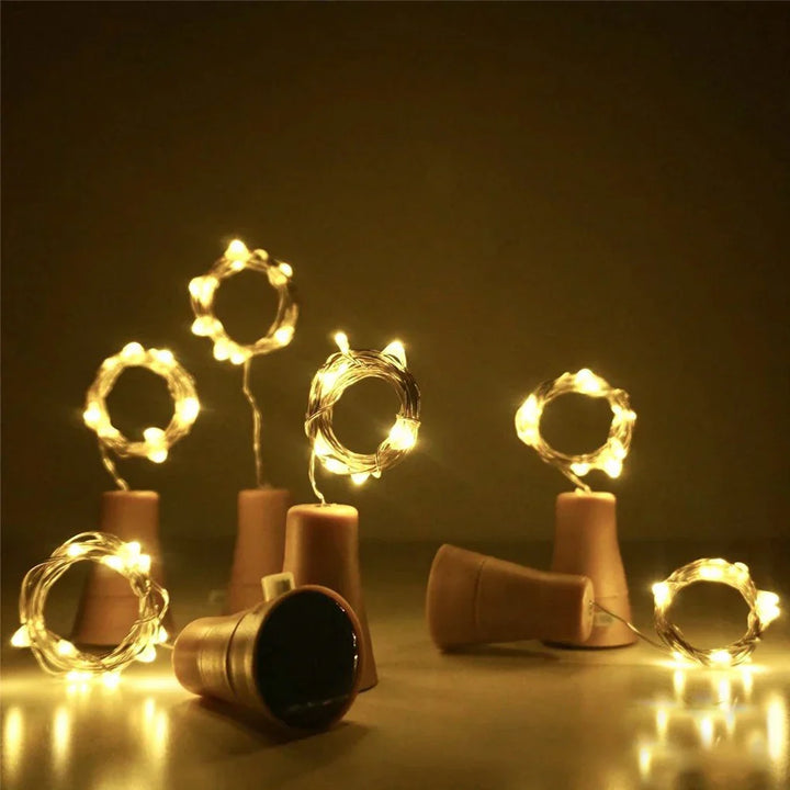 BowLift | Solar-Powered Bottle Cork String Lights