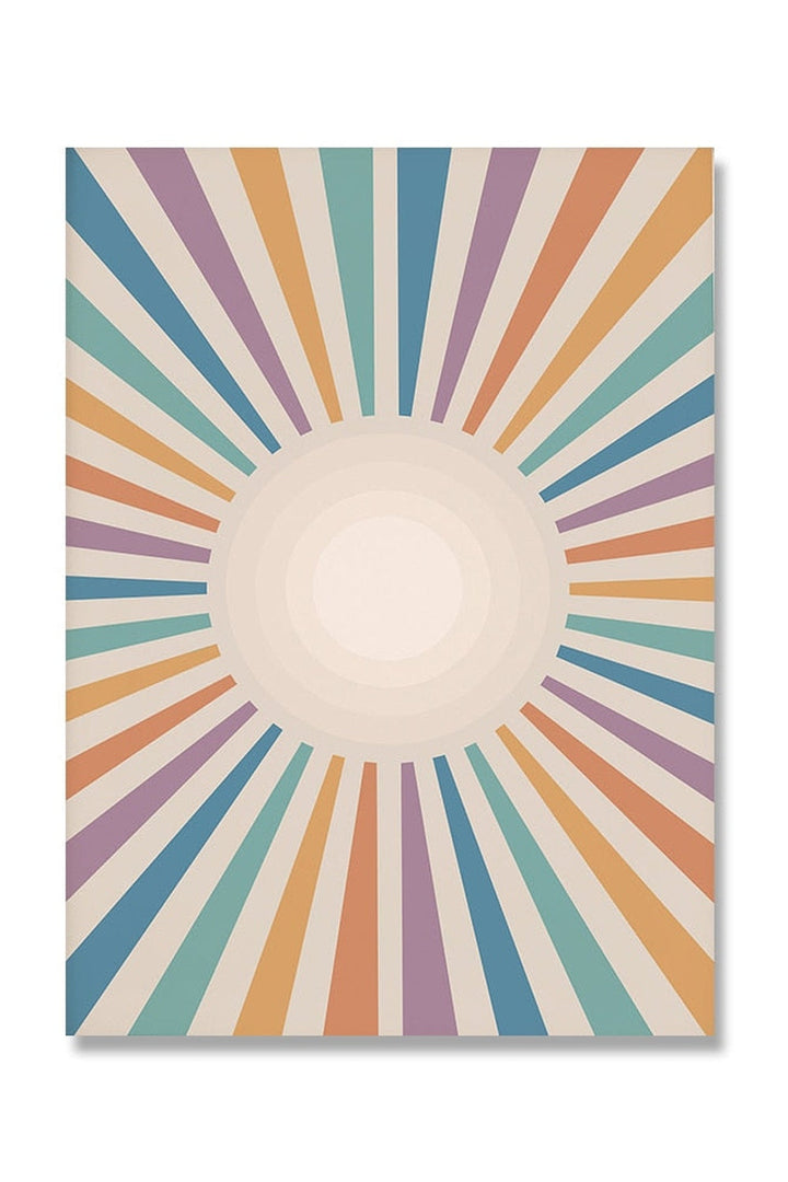 Geometric Canvas Poster | Bowlift