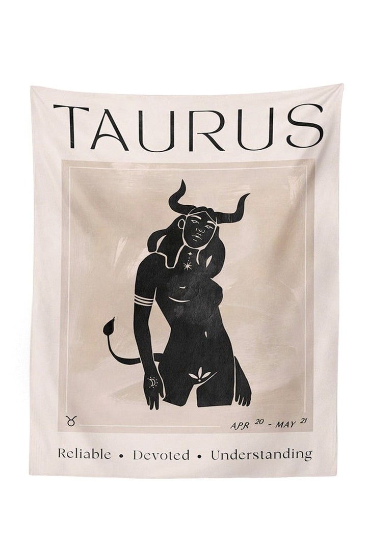 Power' Zodiac Wall Tapestry | Bowlift