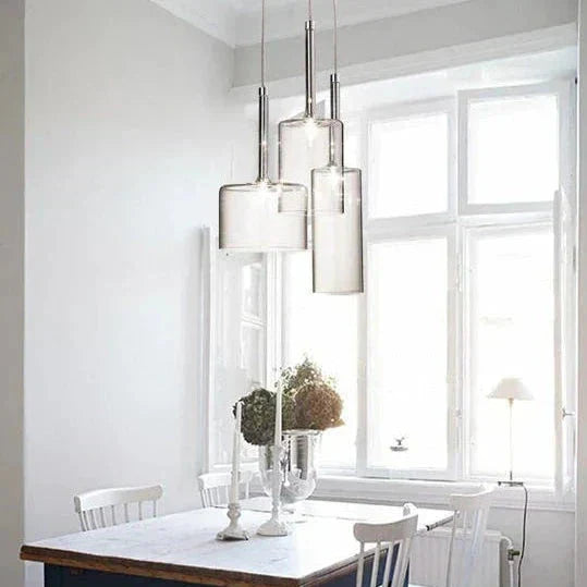 BowLift | Pendant lamp for the dining table made of glass