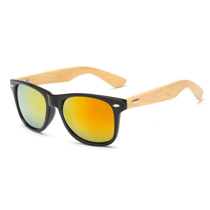 BowLift | Bamboo Retro Wood Sunglasses
