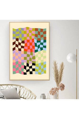 ribbed canvas poster | Bowlift