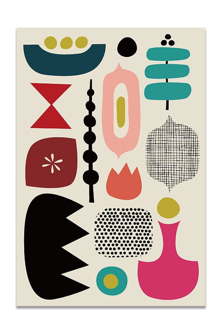 Abstract Art Canvas Poster | Bowlift