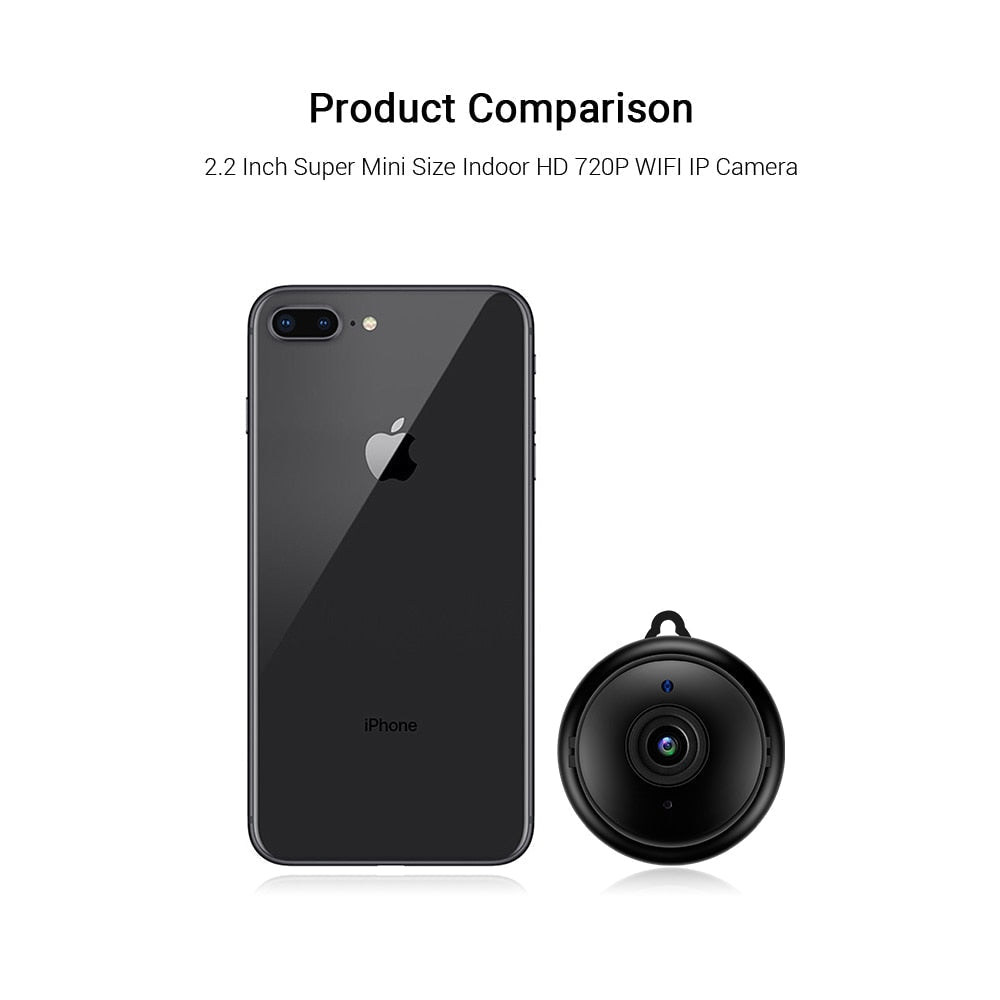 BowLift | Pro Security Camera with WiFi 1080p HD | With night vision!