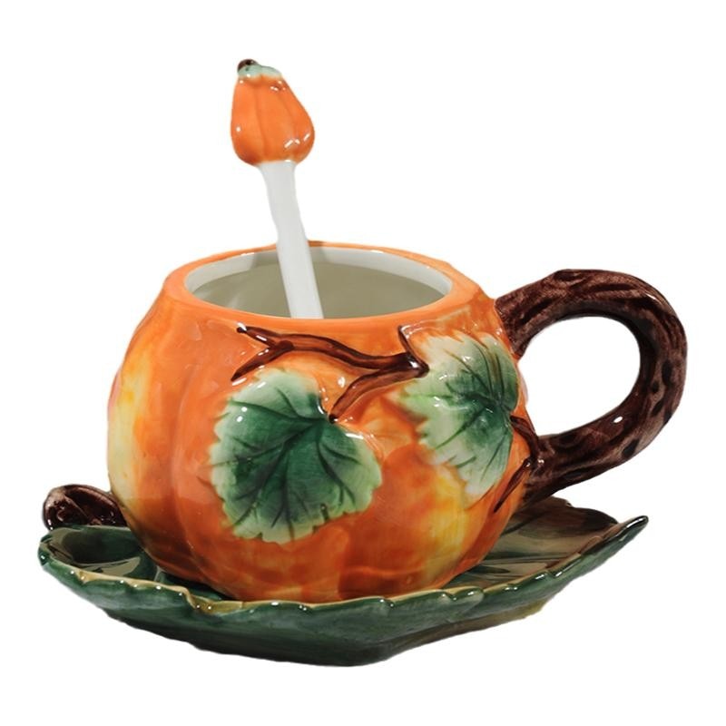 BowLift | Creative Ceramic Pumpkin Mug Set