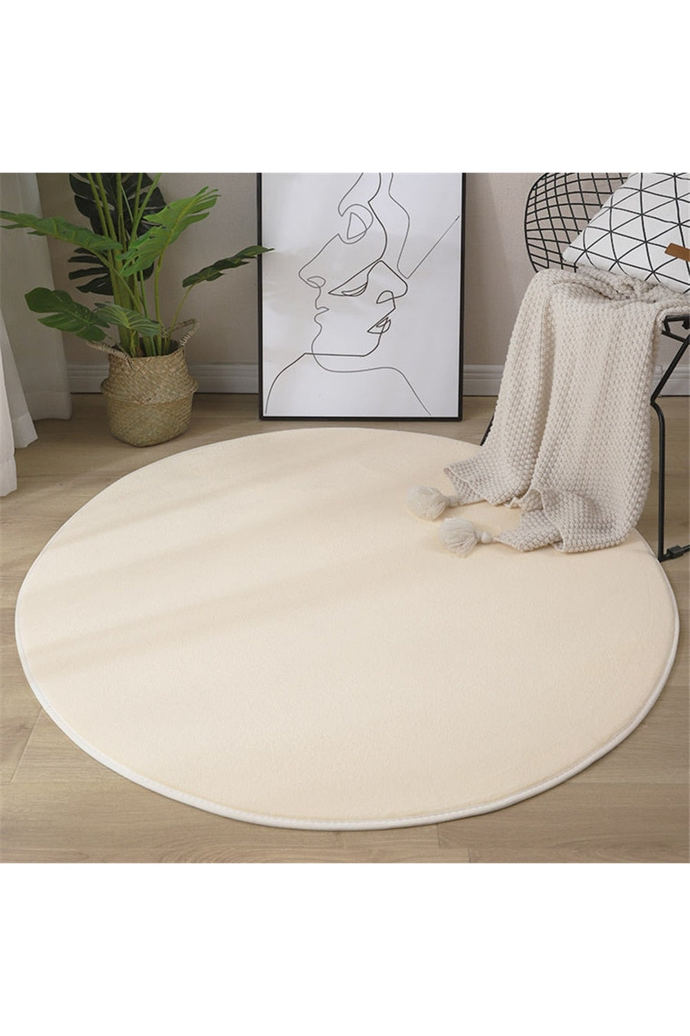 beef rug with coral pattern | Bowlift