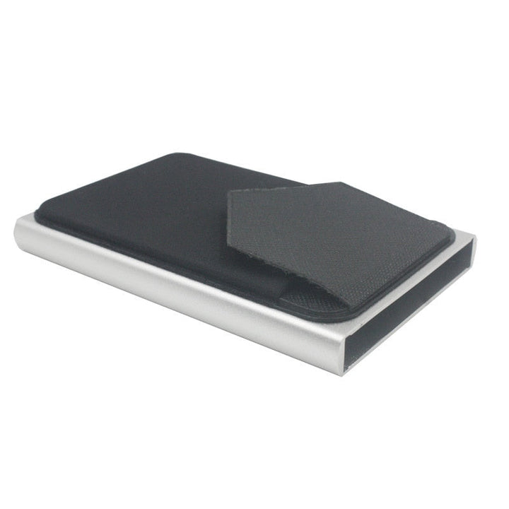 BowLift | Pop-Out Aluminum RFID Blocking Wallet with Quick Access Slider