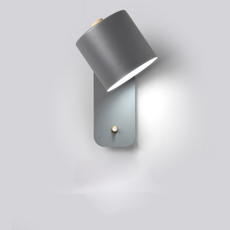 BowLift | Modern LED Wall Light with Switch – Indoor Wall Sconce for Home Decor