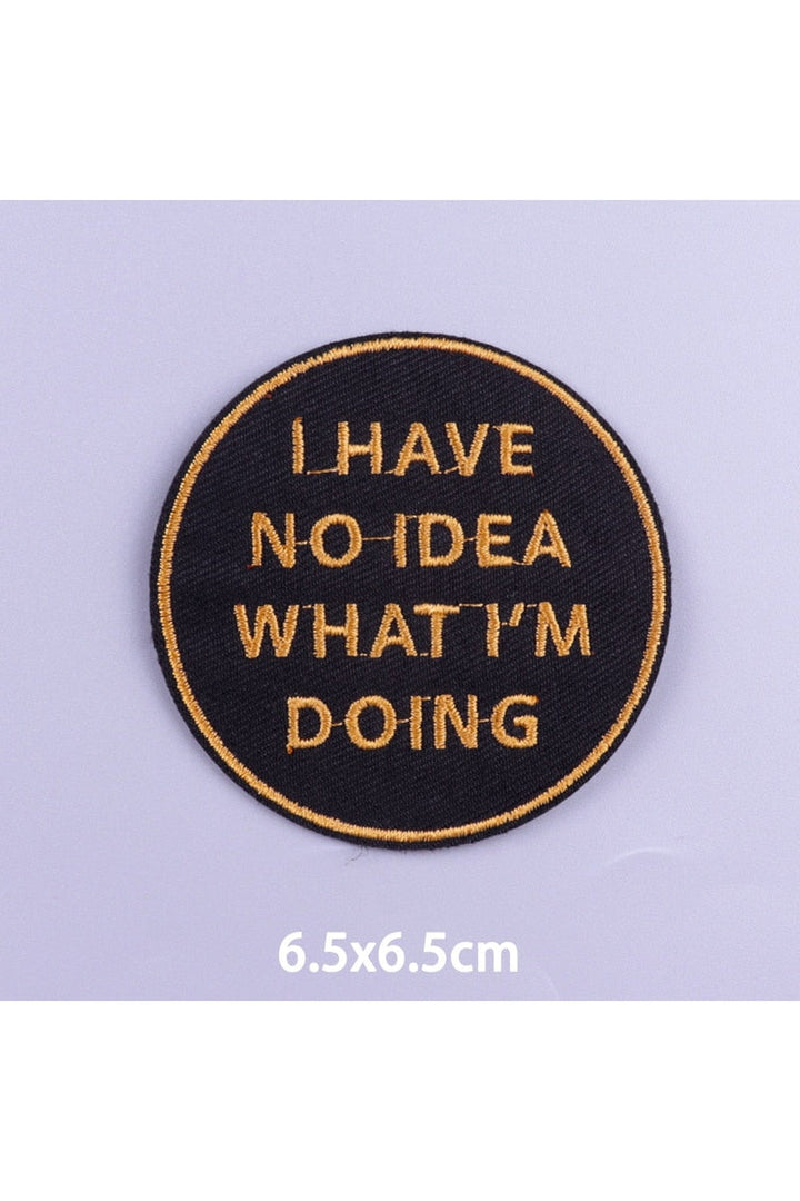 Cartoon embroidered patch | Bowlift
