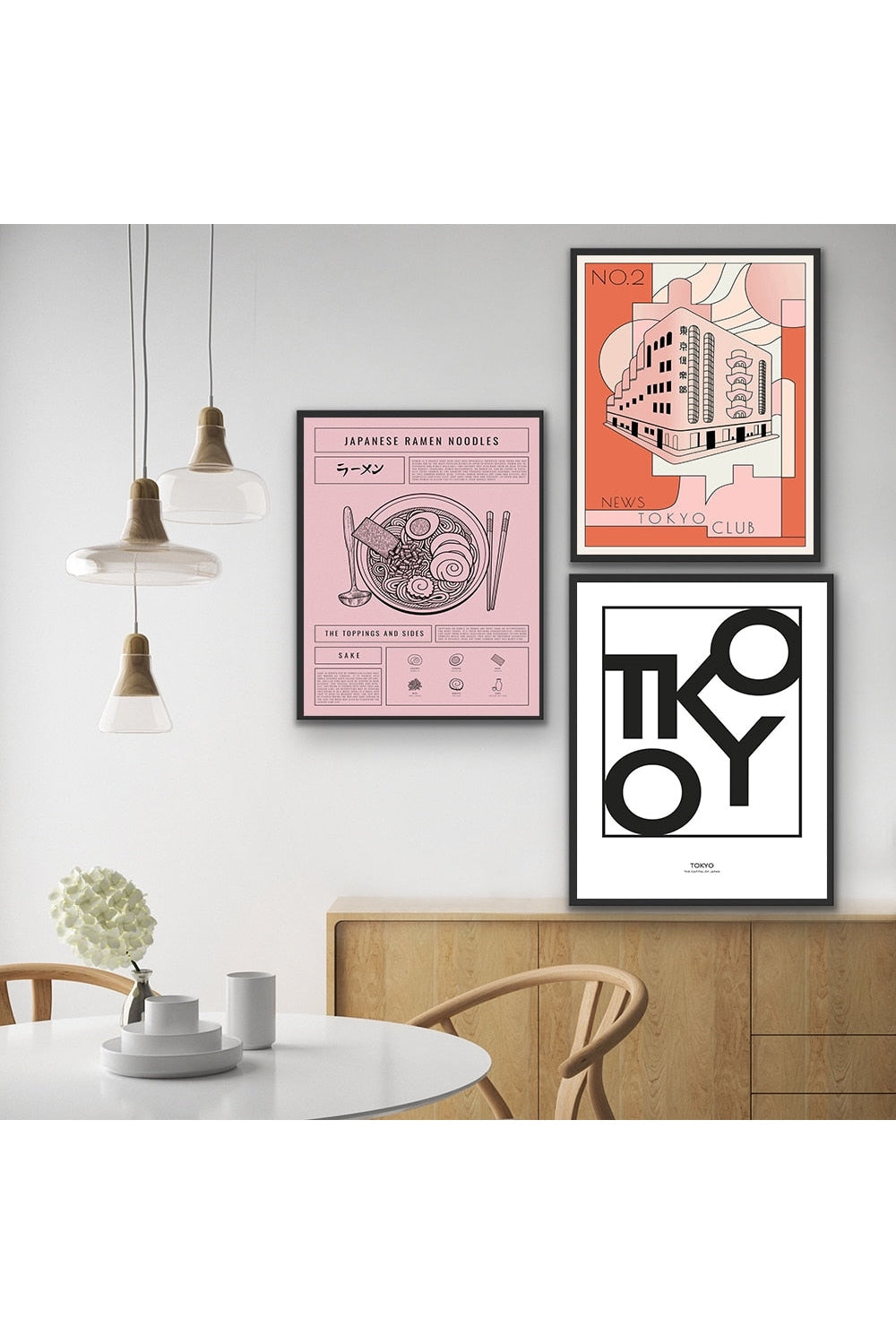 Tokyo Club Canvas Poster | Bowlift
