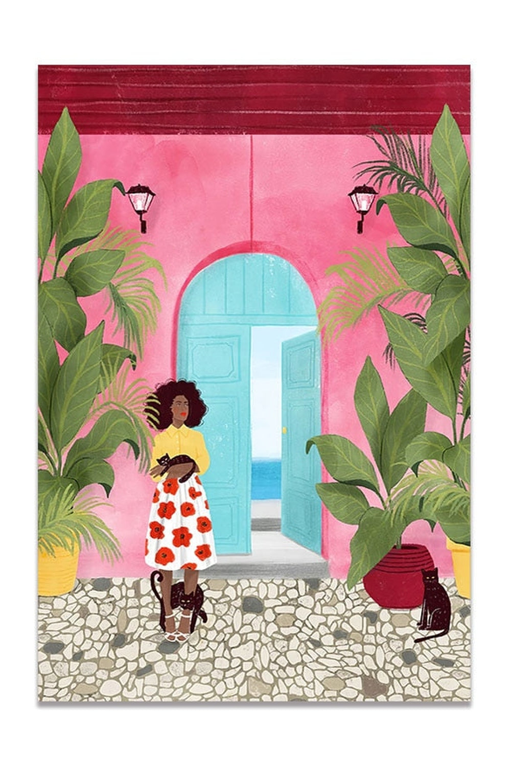 Abstract Art Canvas Poster | Bowlift