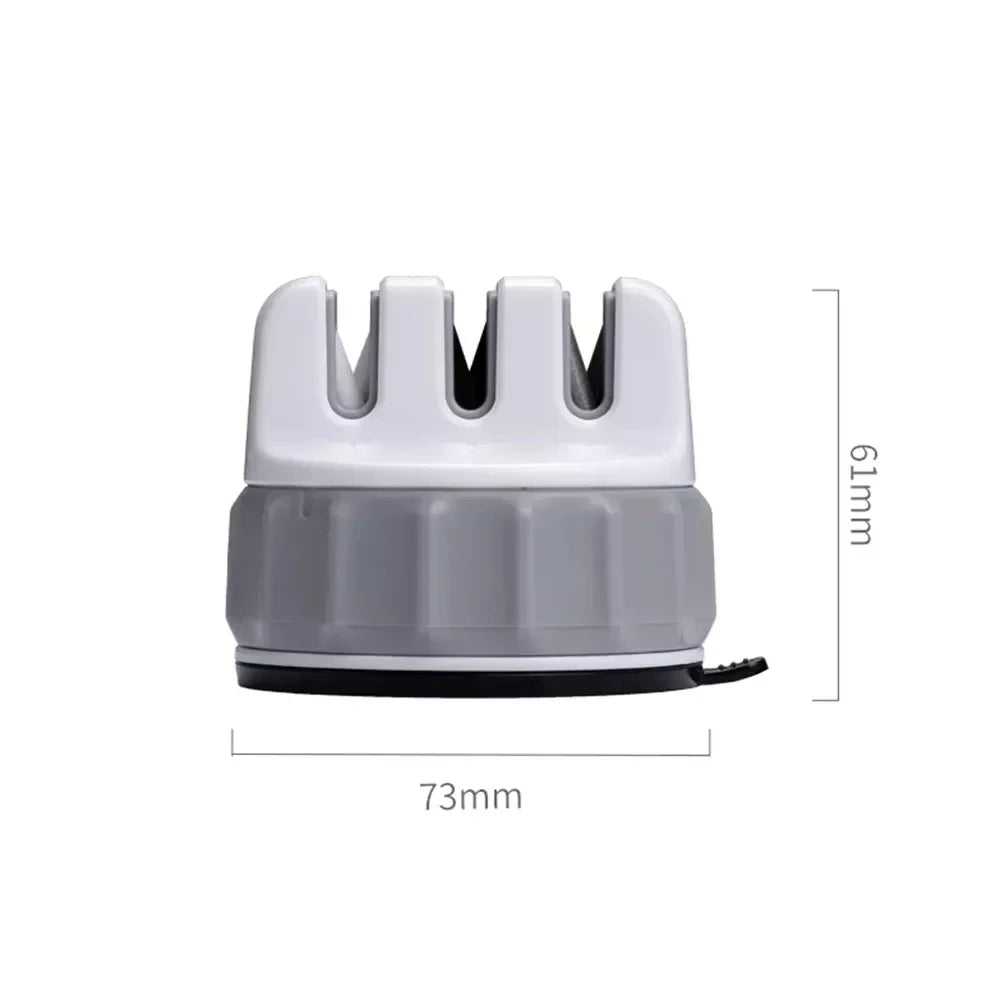 BowLift | Triple Wheel Whetstone Super Suction Mini Knife Sharpener