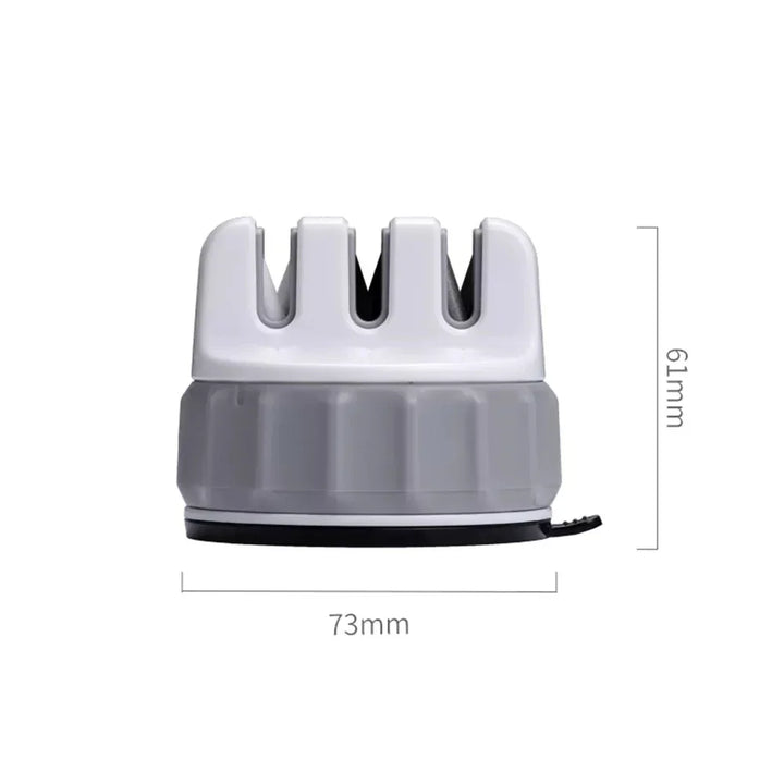 BowLift | Triple Wheel Whetstone Super Suction Mini Knife Sharpener