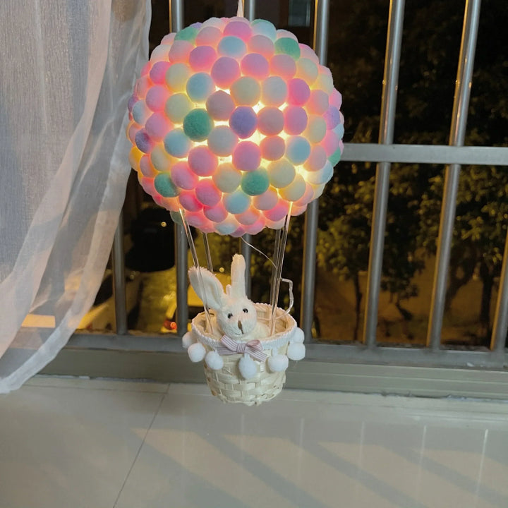 BowLift | DIY Hot Air Balloon-shaped Flying Animals Night Lamp