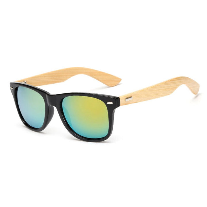 BowLift | Bamboo Retro Wood Sunglasses