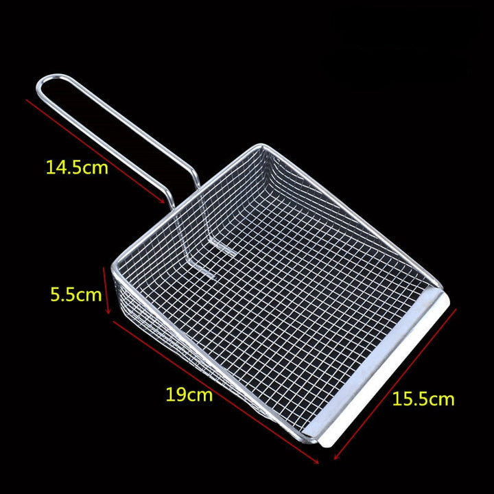 BowLift | Stainless Steel Fryer Strainer Spatula