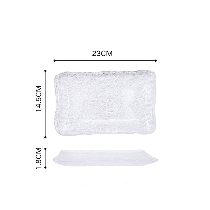 BowLift | Nordic Frozen Style Glass Plates