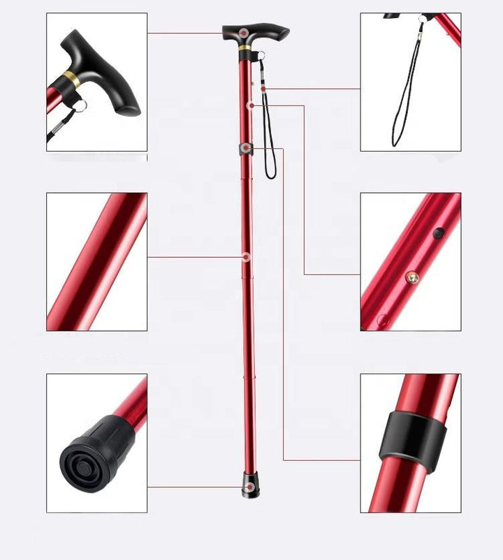 BowLift | Folding Walking Stick for Seniors and Persons with Disabilities