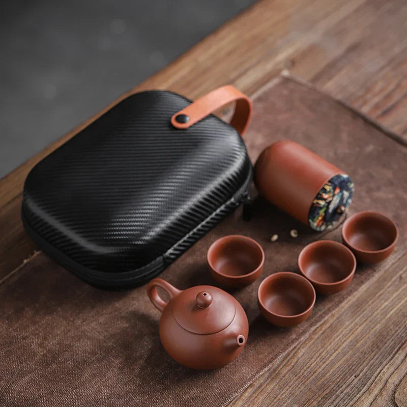 BowLift | Ceramic Gaiwan Portable Kung Fu Tea Gift Set