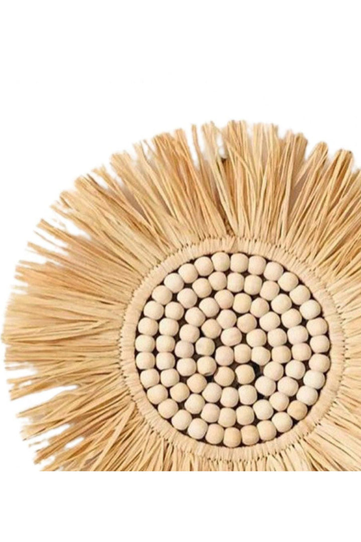 Straw Hat Style Mirror | Bowlift