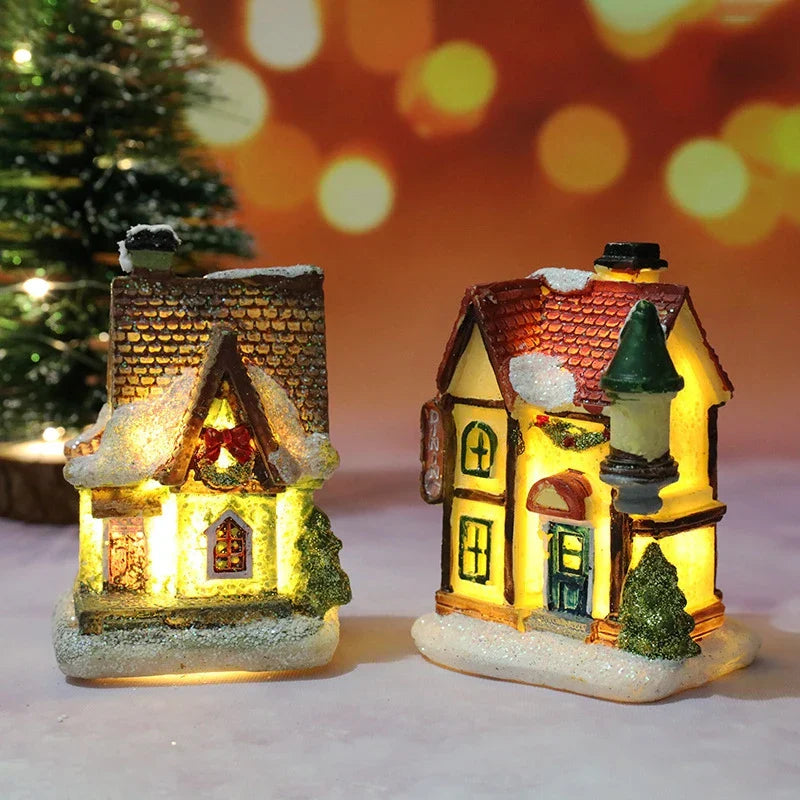 BowLift | Winter Dreams LED Christmas House Figurines