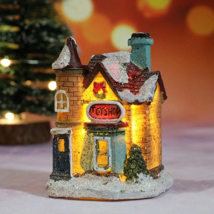 BowLift | Winter Dreams LED Christmas House Figurines