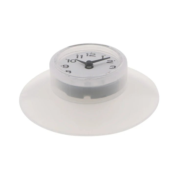 WaterProofClock – Compact Suction Cup Clock for Bathroom Bowlift