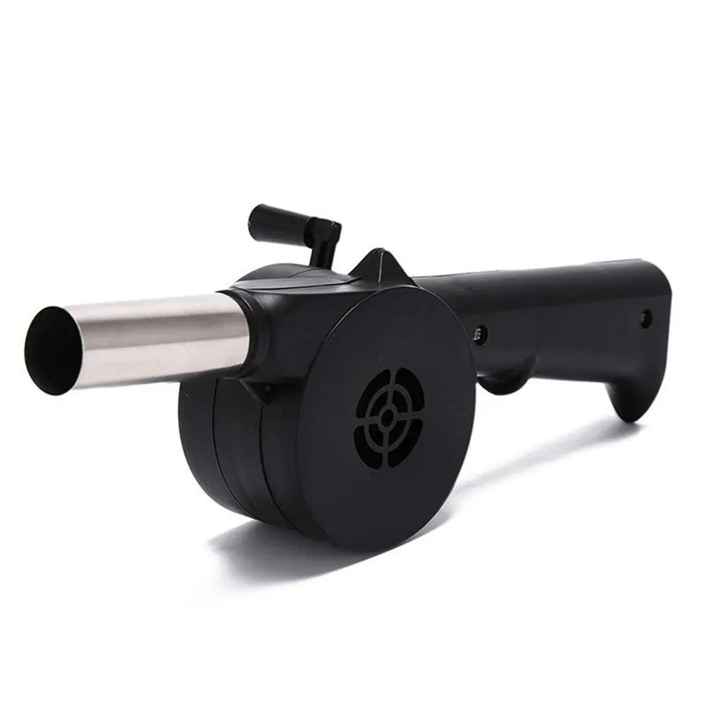 BowLift | Flammo Handgrill Fan | Crank Operation | Stainless Steel | For Charcoal & BBQ