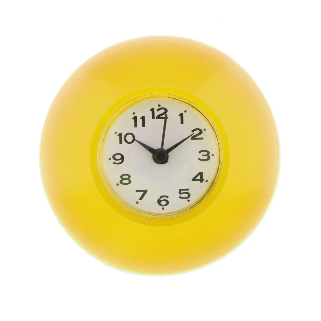 WaterProofClock – Compact Suction Cup Clock for Bathroom Bowlift
